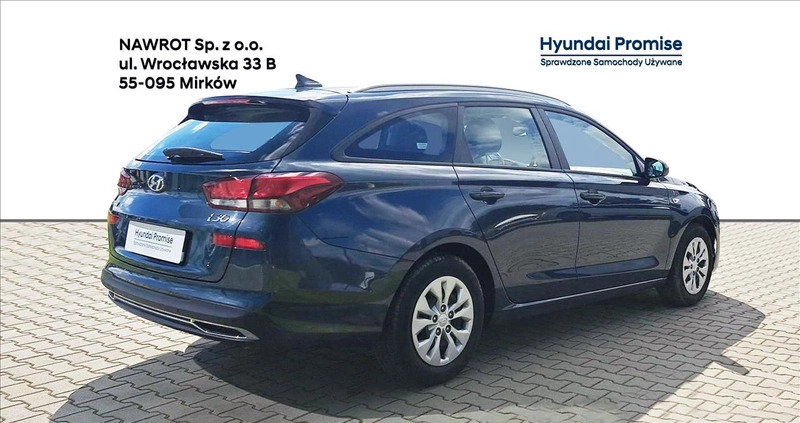 Hyundai I30 cena 67500 przebieg: 37789, rok produkcji 2022 z Krasnystaw małe 56